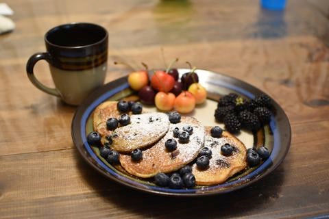 Gold Forest Grain's Blueberry Pancakes